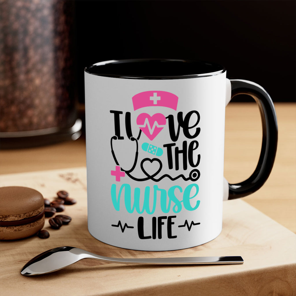 I Love The Nurse Life Style Style 169#- nurse-Mug / Coffee Cup