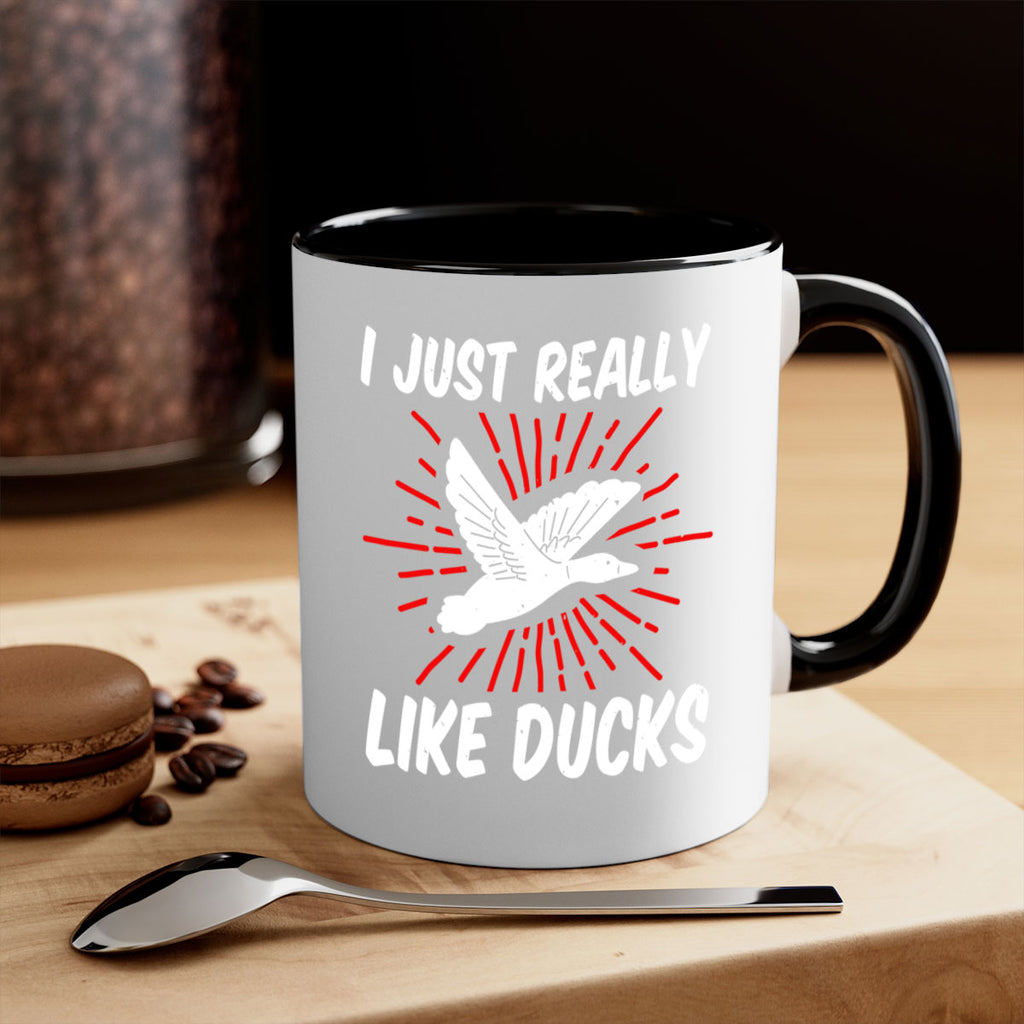 I just really like ducks Style 50#- duck-Mug / Coffee Cup