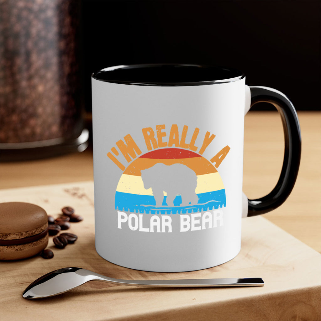 I'm Really A Polar Bear 38#- bear-Mug / Coffee Cup