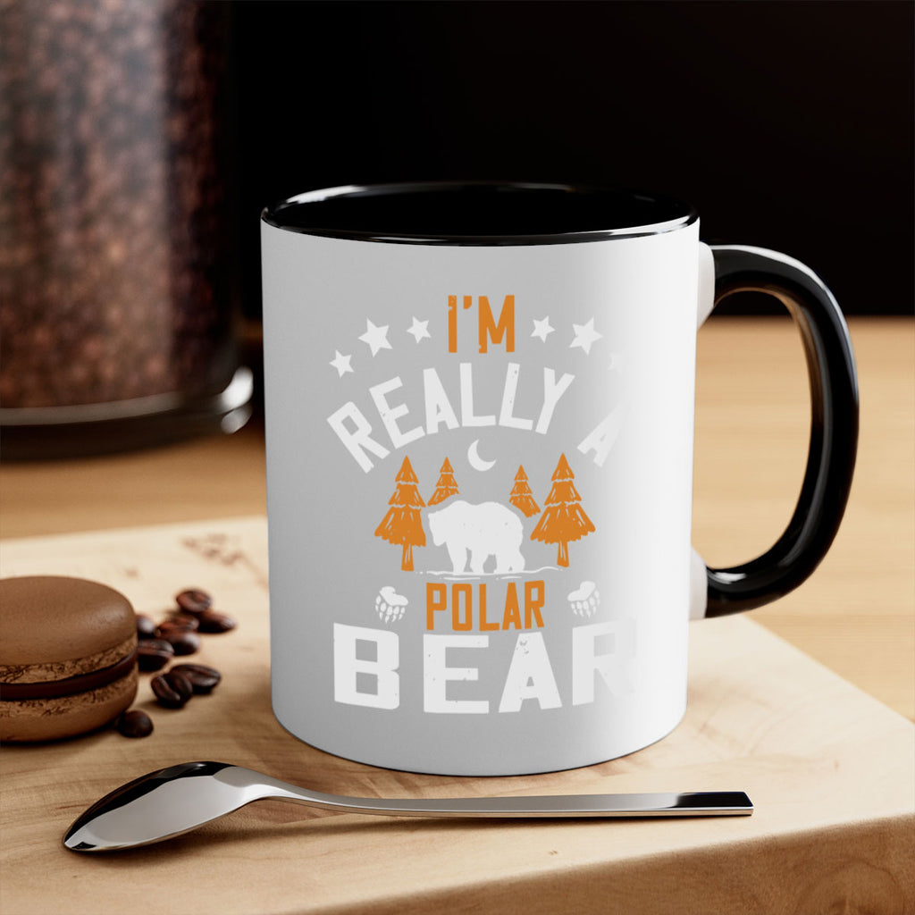 I'm really a polar bear 17#- bear-Mug / Coffee Cup