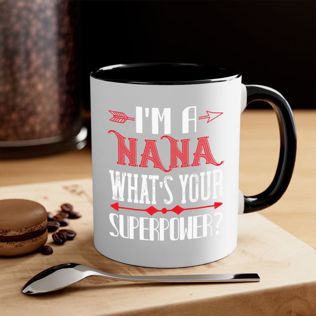 Im a nana whats your 23#- grandma-Mug / Coffee Cup