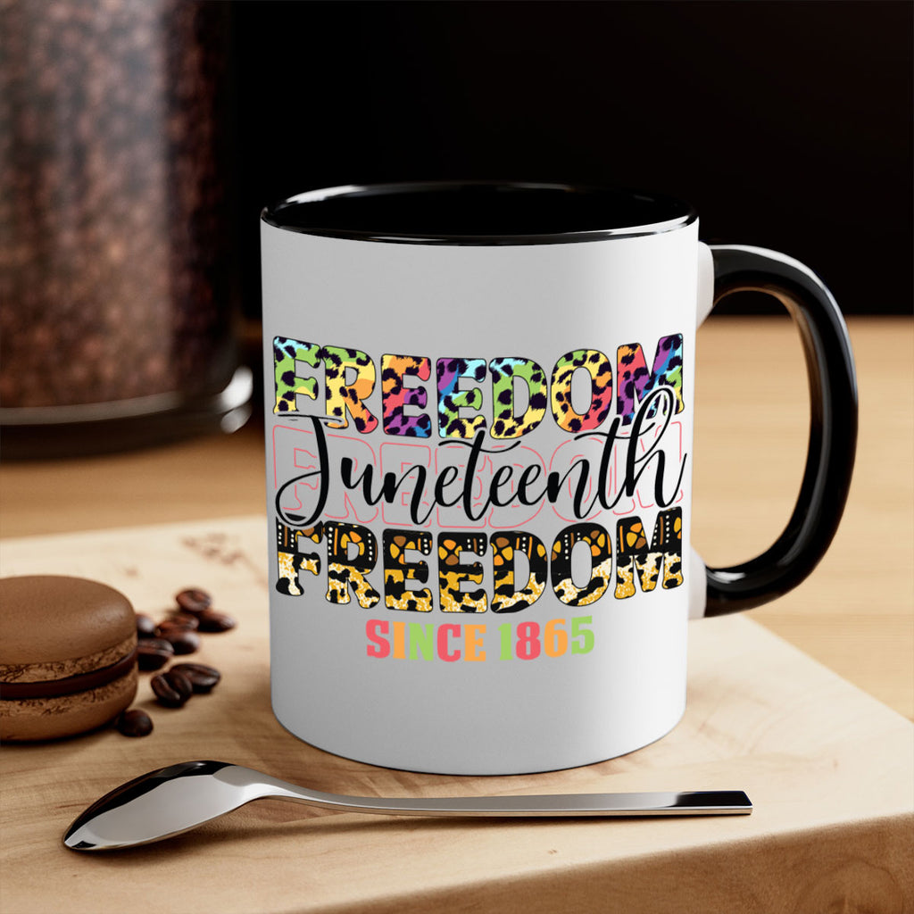 Juneteenth Freedom Since 1865 Png 36#- juneteenth-Mug / Coffee Cup