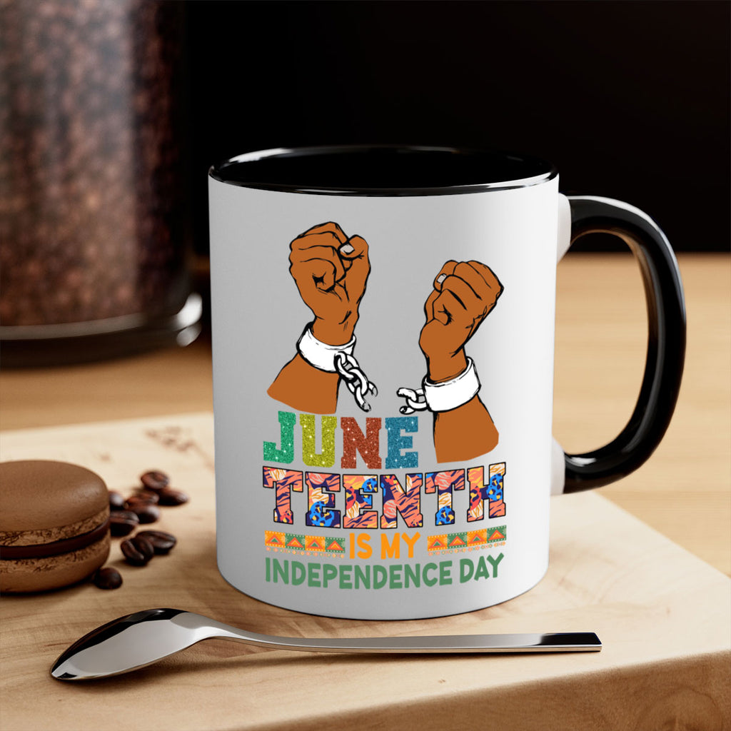 Juneteenth Is My Independence Day Png 29#- juneteenth-Mug / Coffee Cup