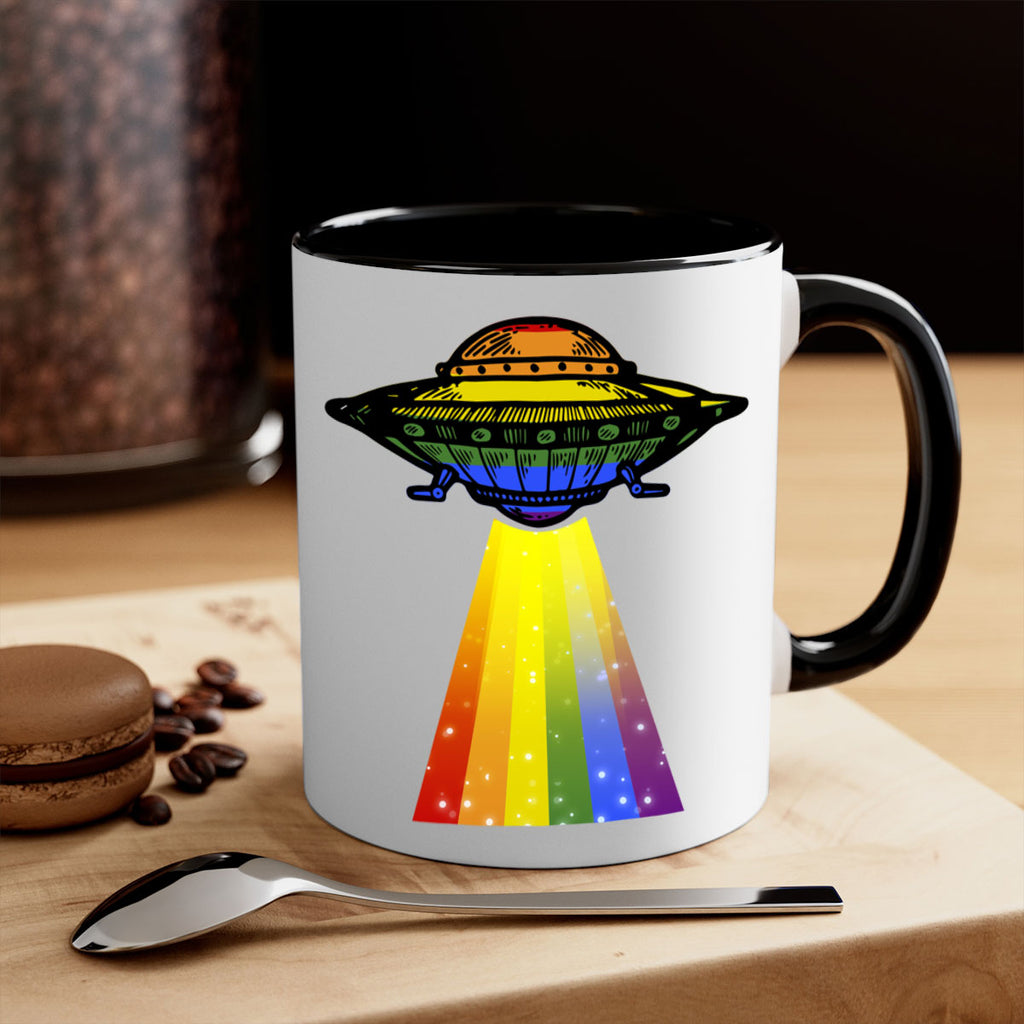 Lgbt Ufo Rainbow Alien Lgbt Pride Png 23#- lgbt-Mug / Coffee Cup