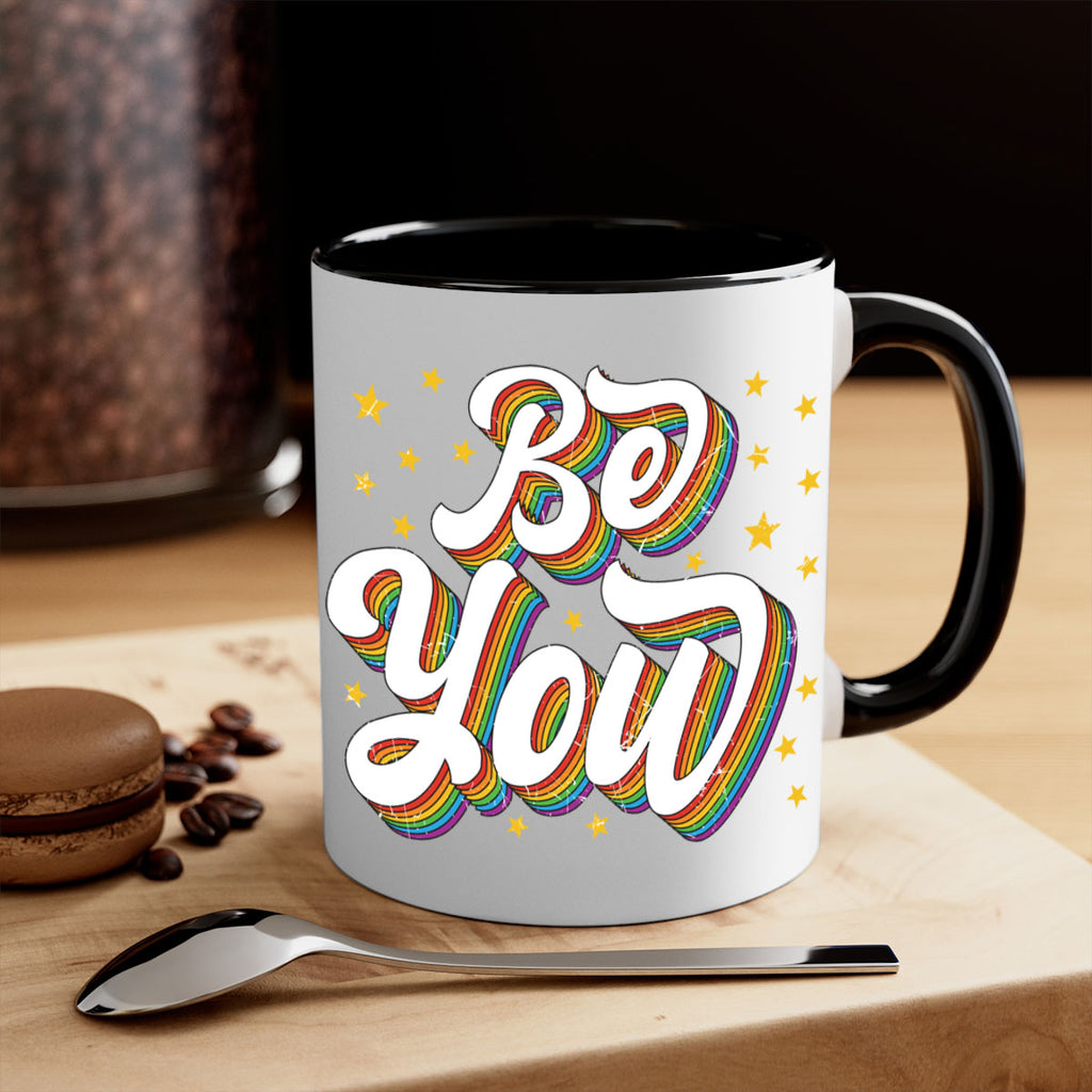 Lgbtq Be You Gay Pride Lgbt Ally Rainbow 31#- lgbt-Mug / Coffee Cup