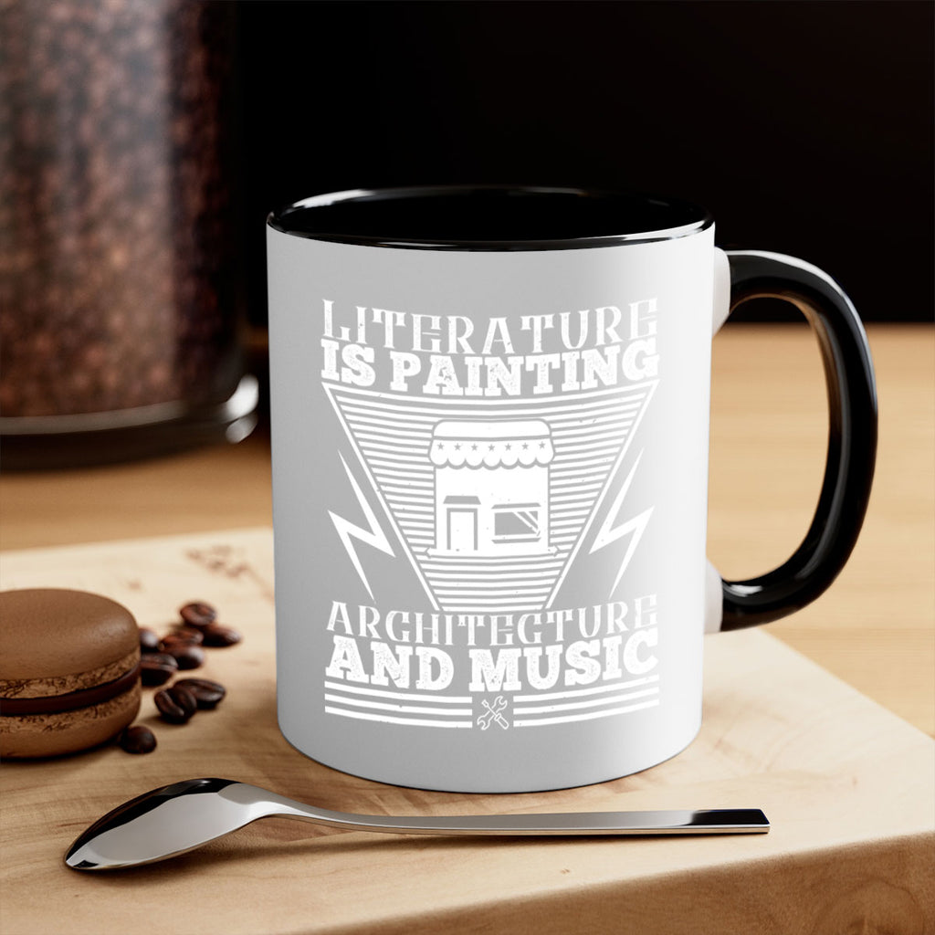 Literature is painting architecture and music Style 25#- Architect-Mug / Coffee Cup