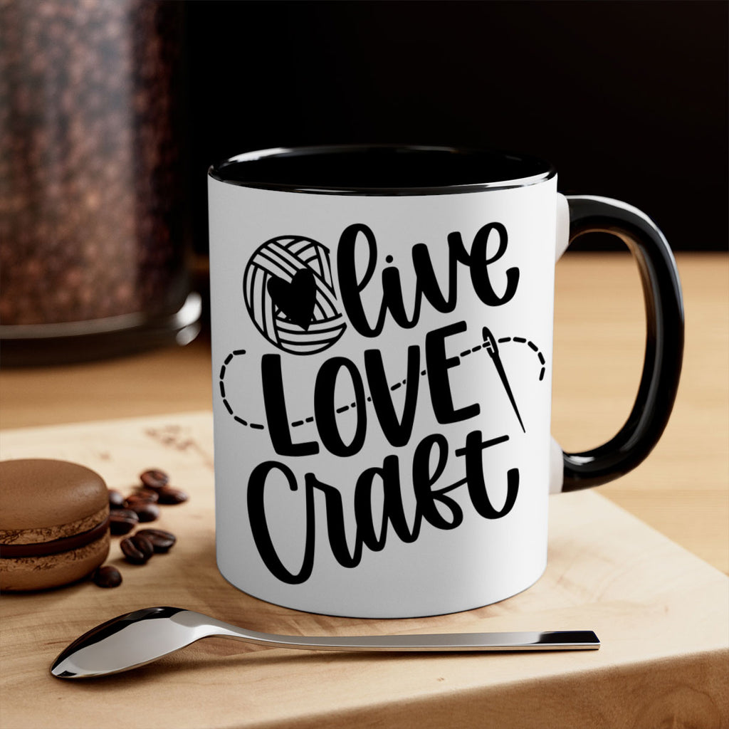Live Love Craft 15#- crafting-Mug / Coffee Cup