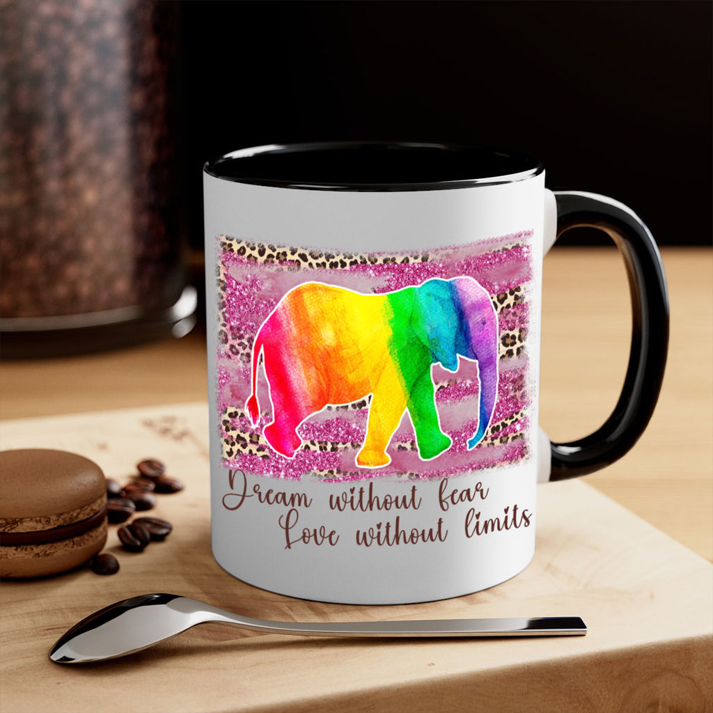 Love Without Limits Elephant Lgbt Pride 32#- lgbt-Mug / Coffee Cup