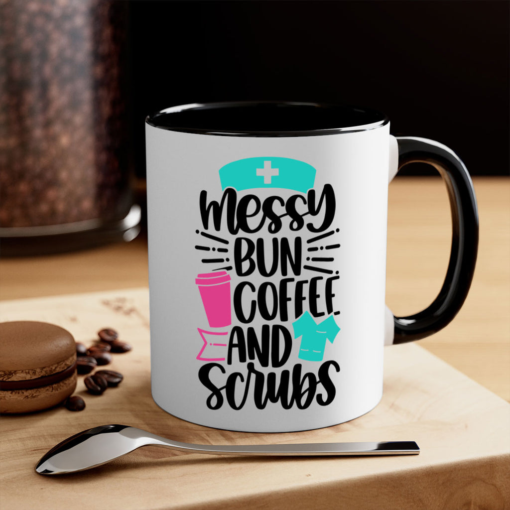 Messy Bun Coffee And Style Style 131#- nurse-Mug / Coffee Cup