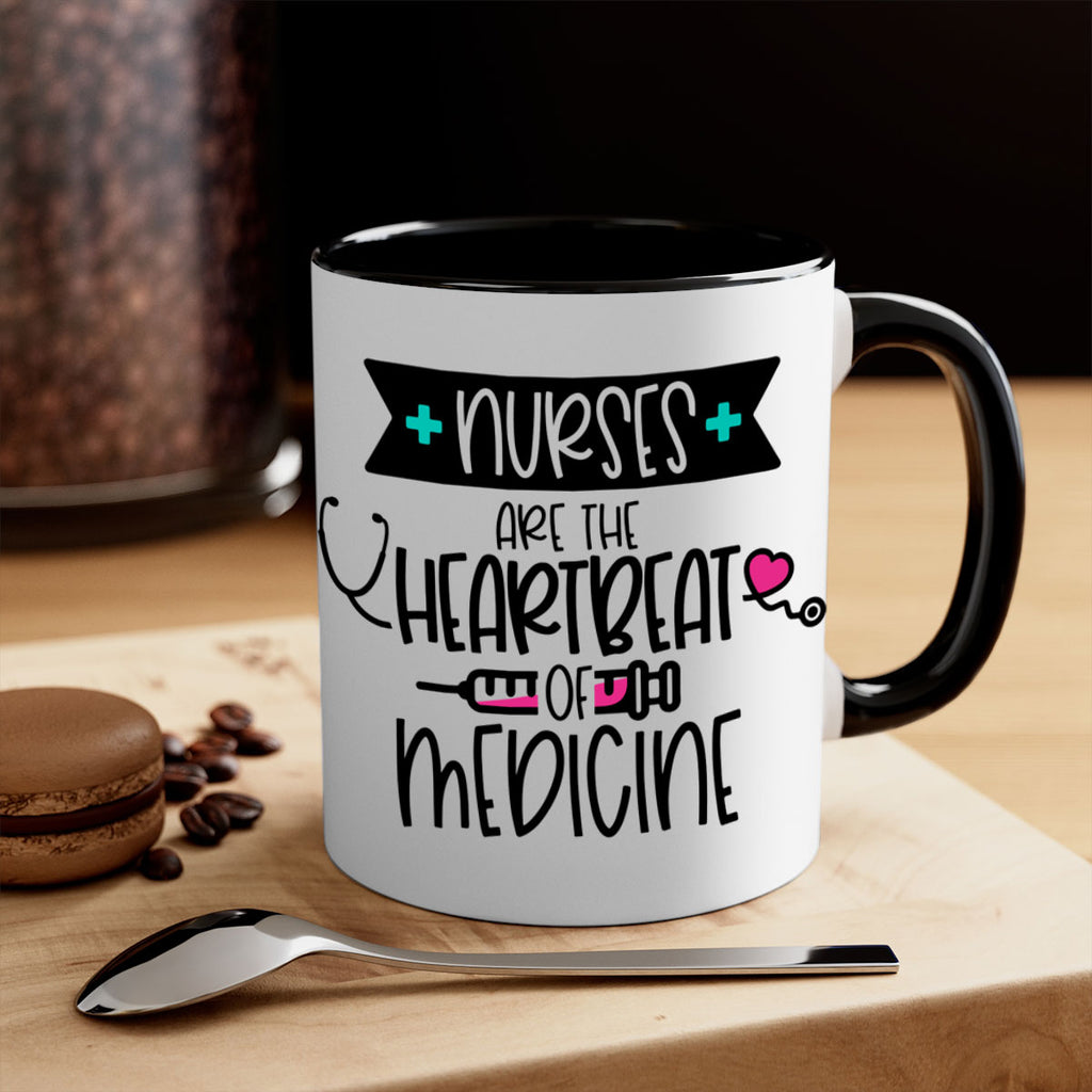 Nurses Are The Heartbeat Of Medicine Style Style 91#- nurse-Mug / Coffee Cup