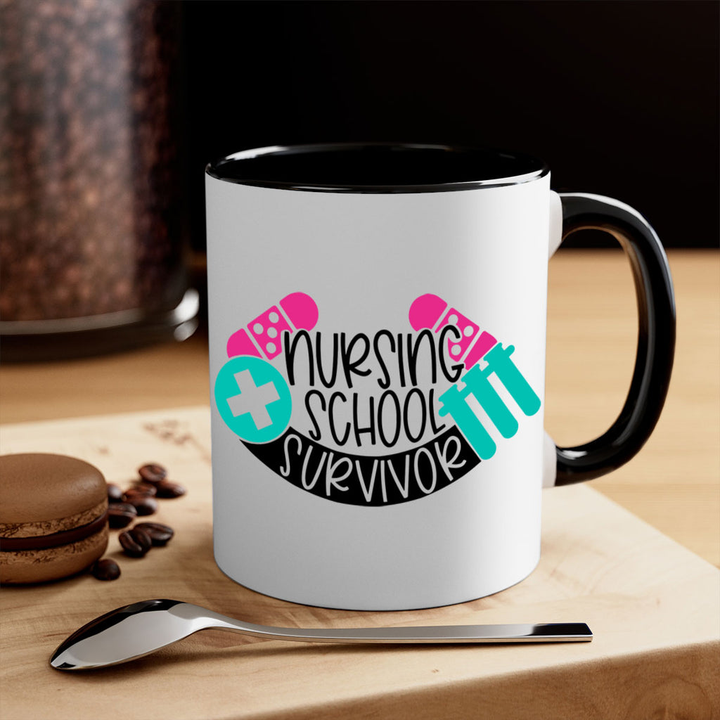 Nursing School Survivor Style Style 64#- nurse-Mug / Coffee Cup