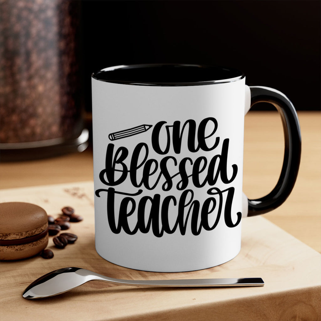 One Blessed Teacher Style 62#- teacher-Mug / Coffee Cup