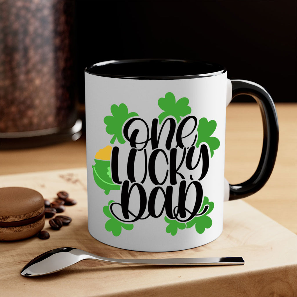 One Lucky Dad Style 43#- St Patricks Day-Mug / Coffee Cup