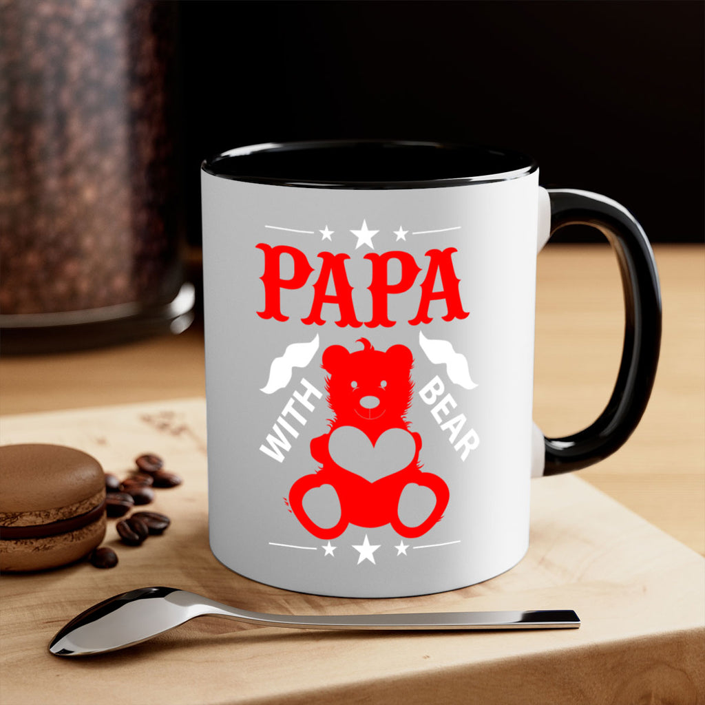 PAPA WITH BEAR 112#- grandpa-Mug / Coffee Cup