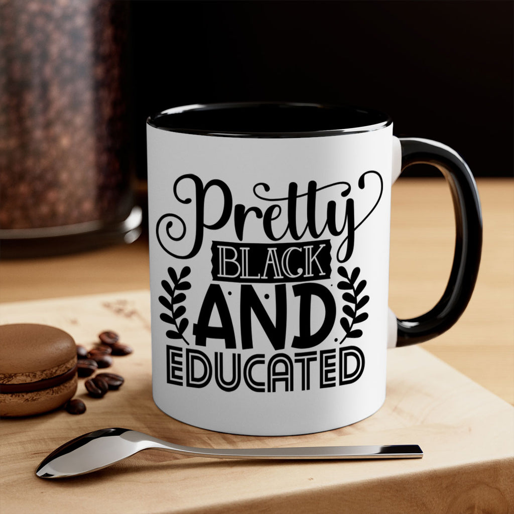 Pretty black and educated Style 11#- Black women - Girls-Mug / Coffee Cup