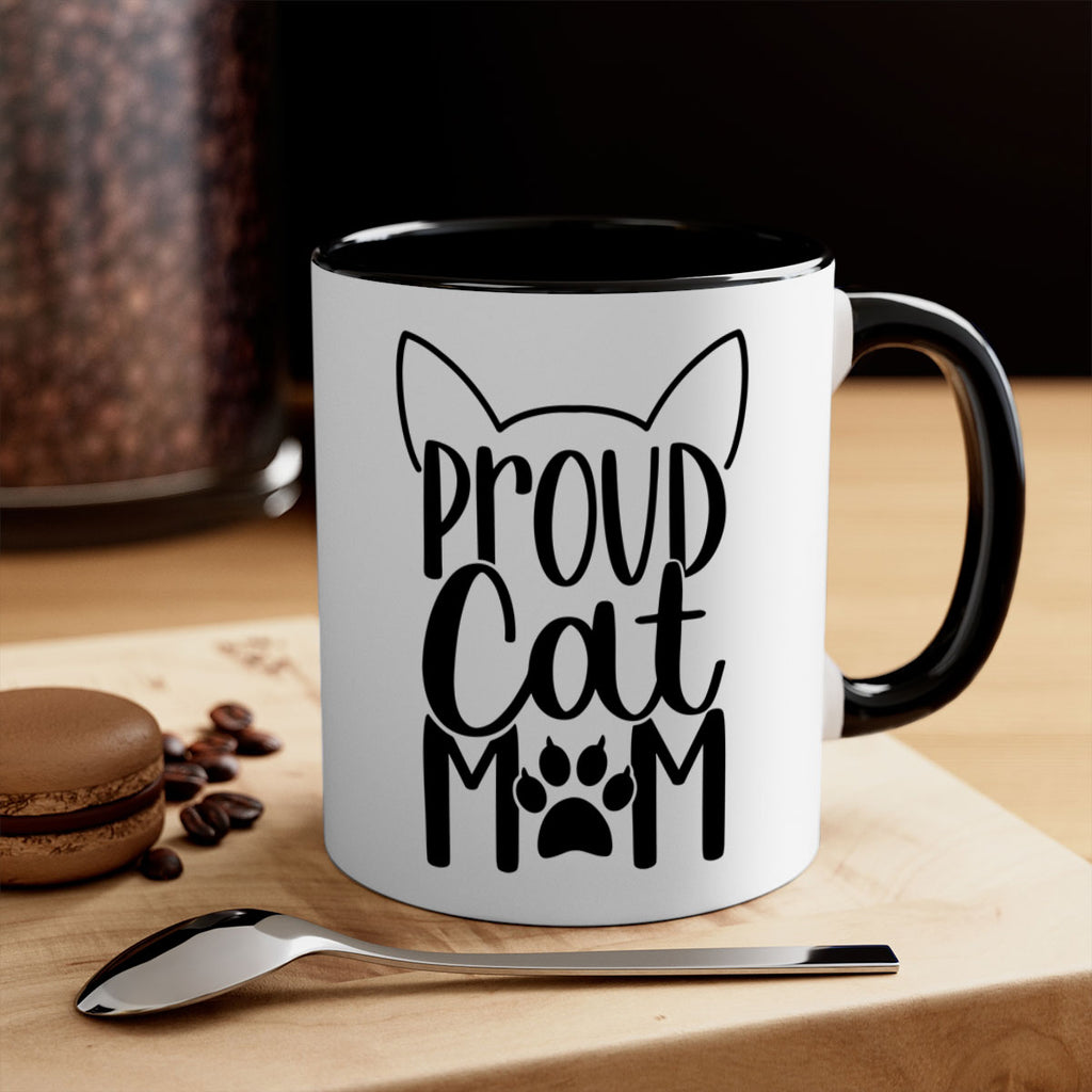 Pround Cat Mom Style 103#- cat-Mug / Coffee Cup