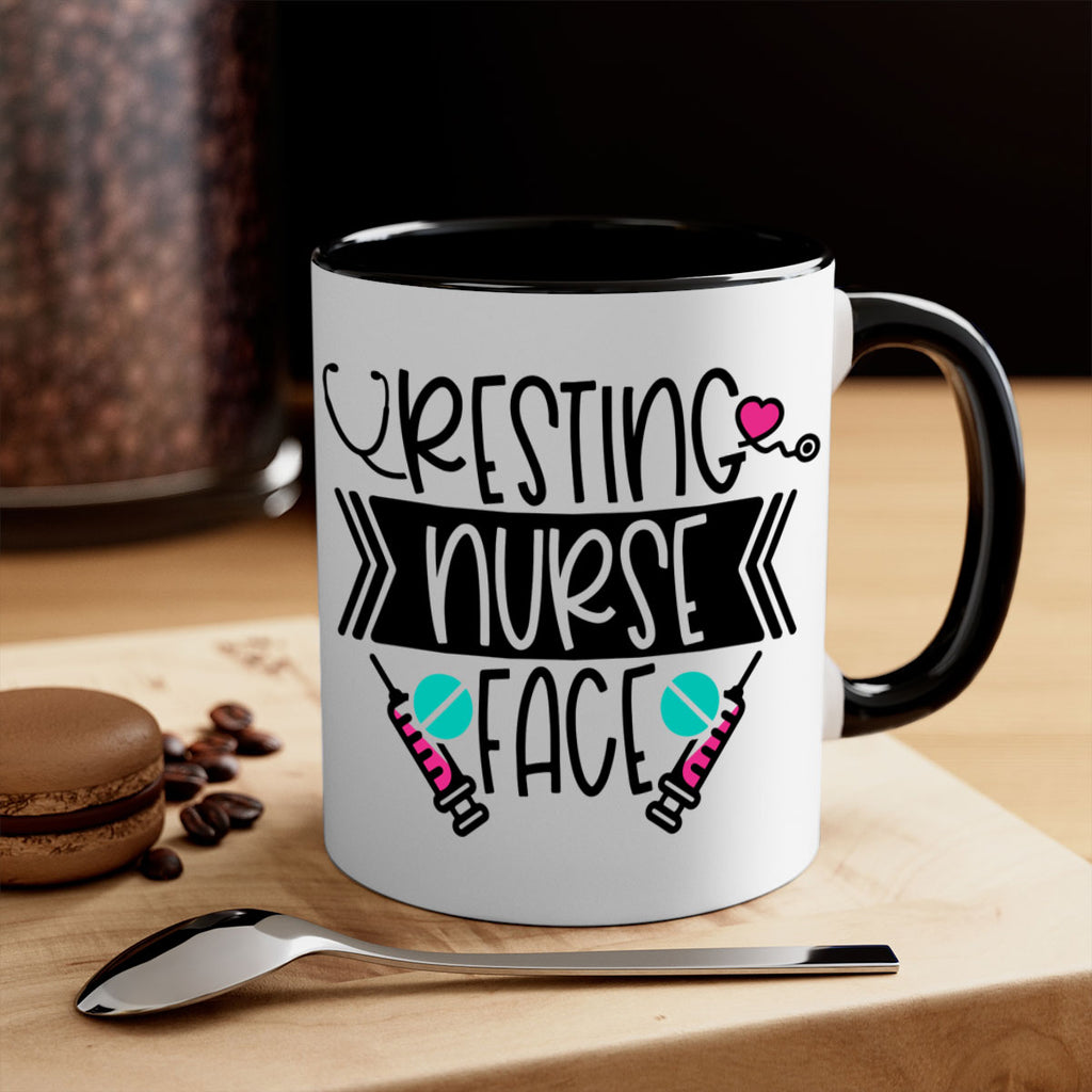 Resting Nurse Face Style Style 58#- nurse-Mug / Coffee Cup