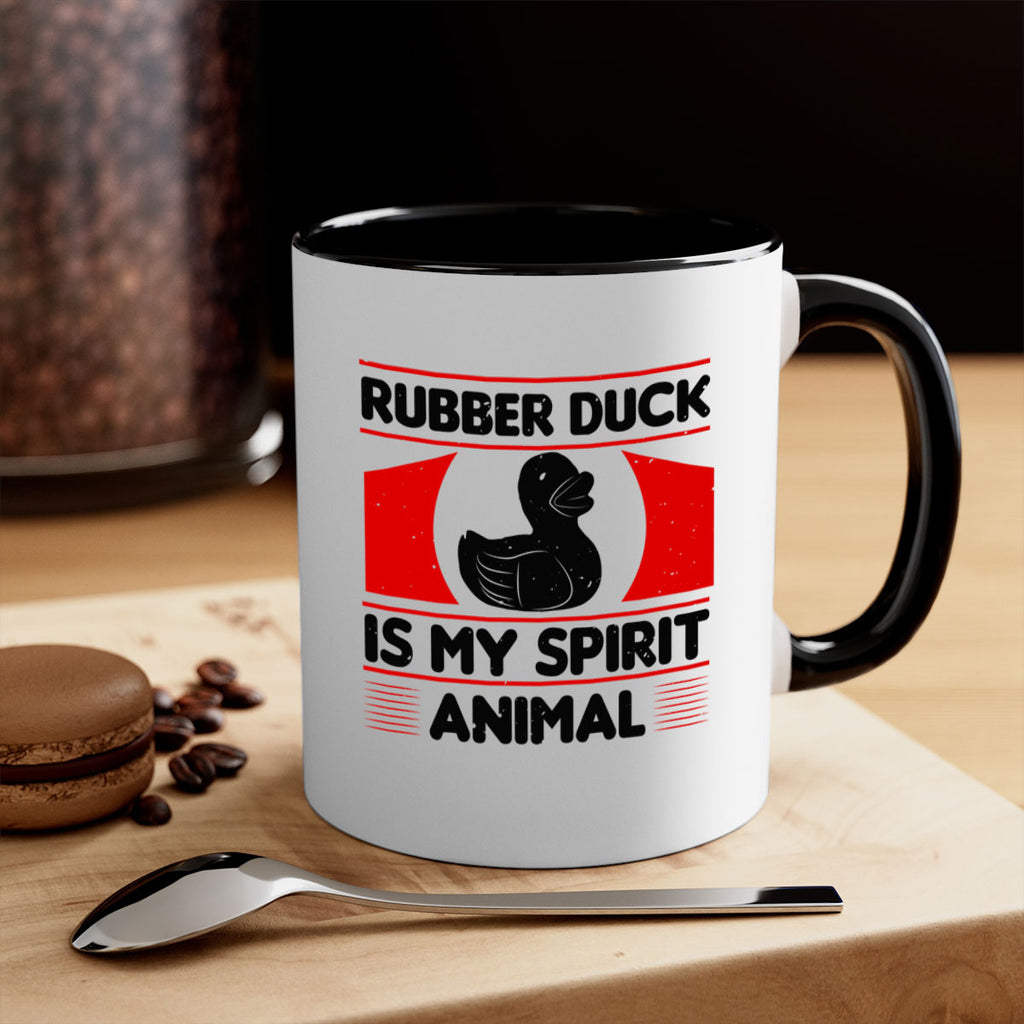 Rubber duck is my spirit animal Style 19#- duck-Mug / Coffee Cup