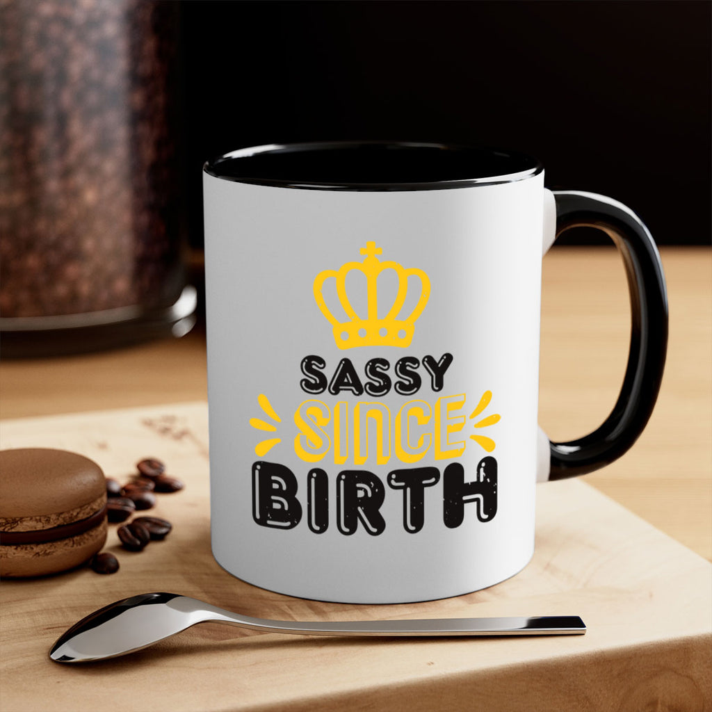 Saddy since birth Style 16#- baby shower-Mug / Coffee Cup