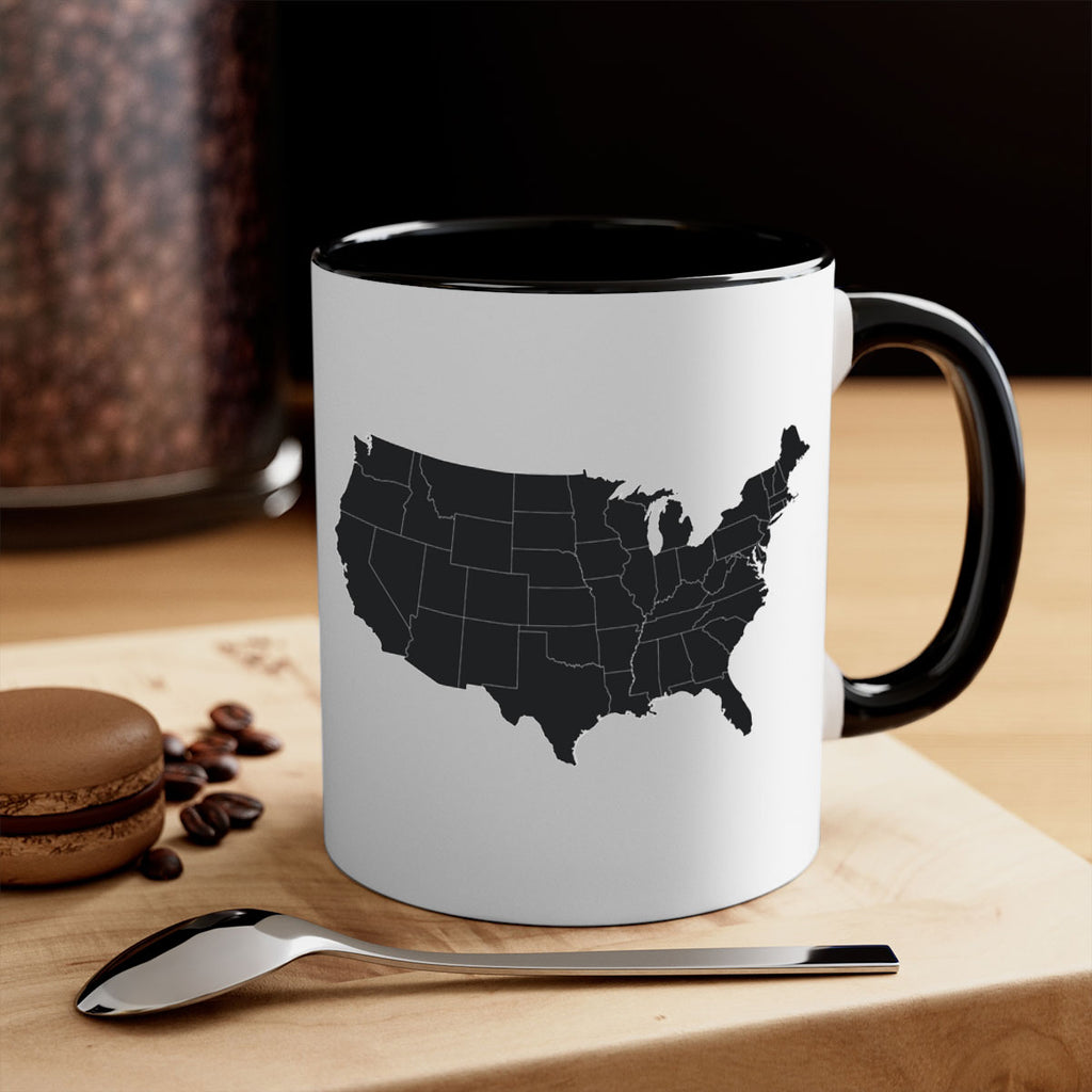 Separate Color Map Style 71#- 4th Of July-Mug / Coffee Cup