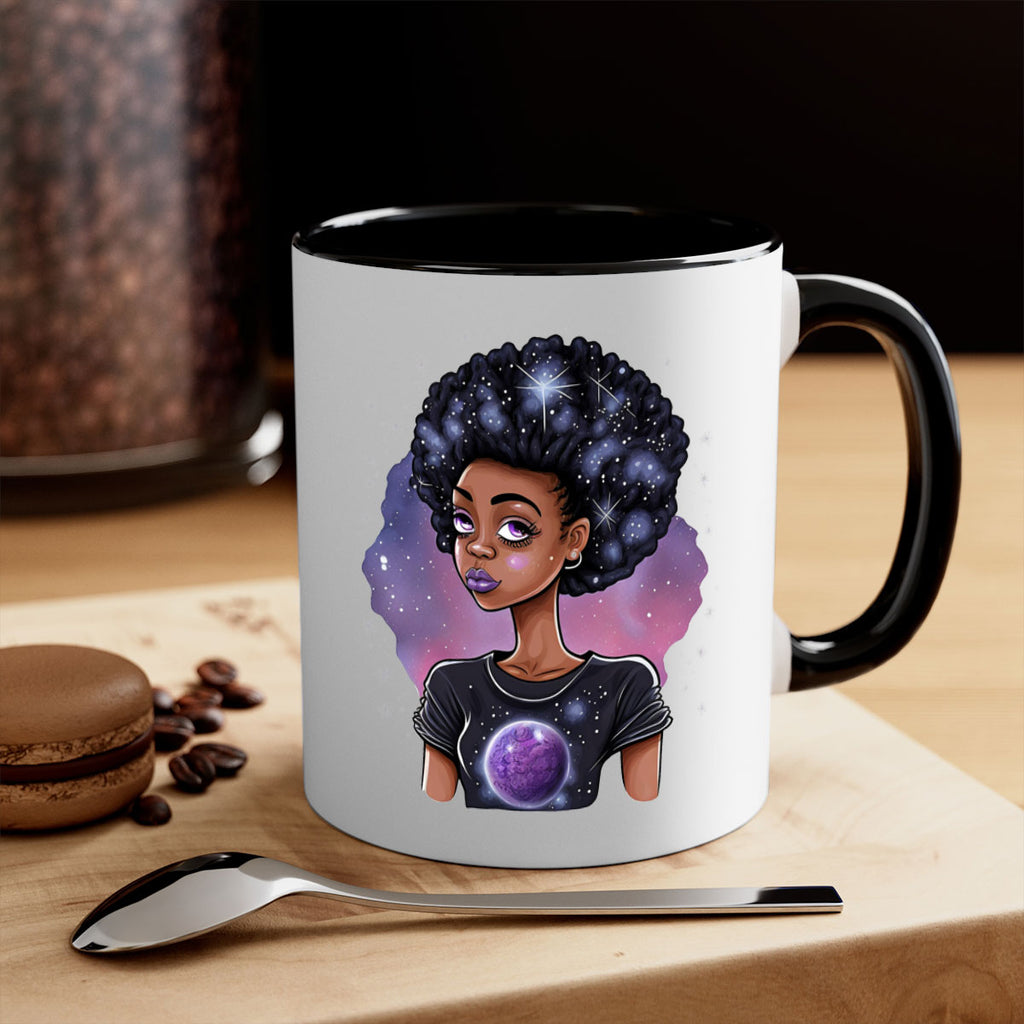 Sparkling Black Girl Design 11#- Black women - Girls-Mug / Coffee Cup