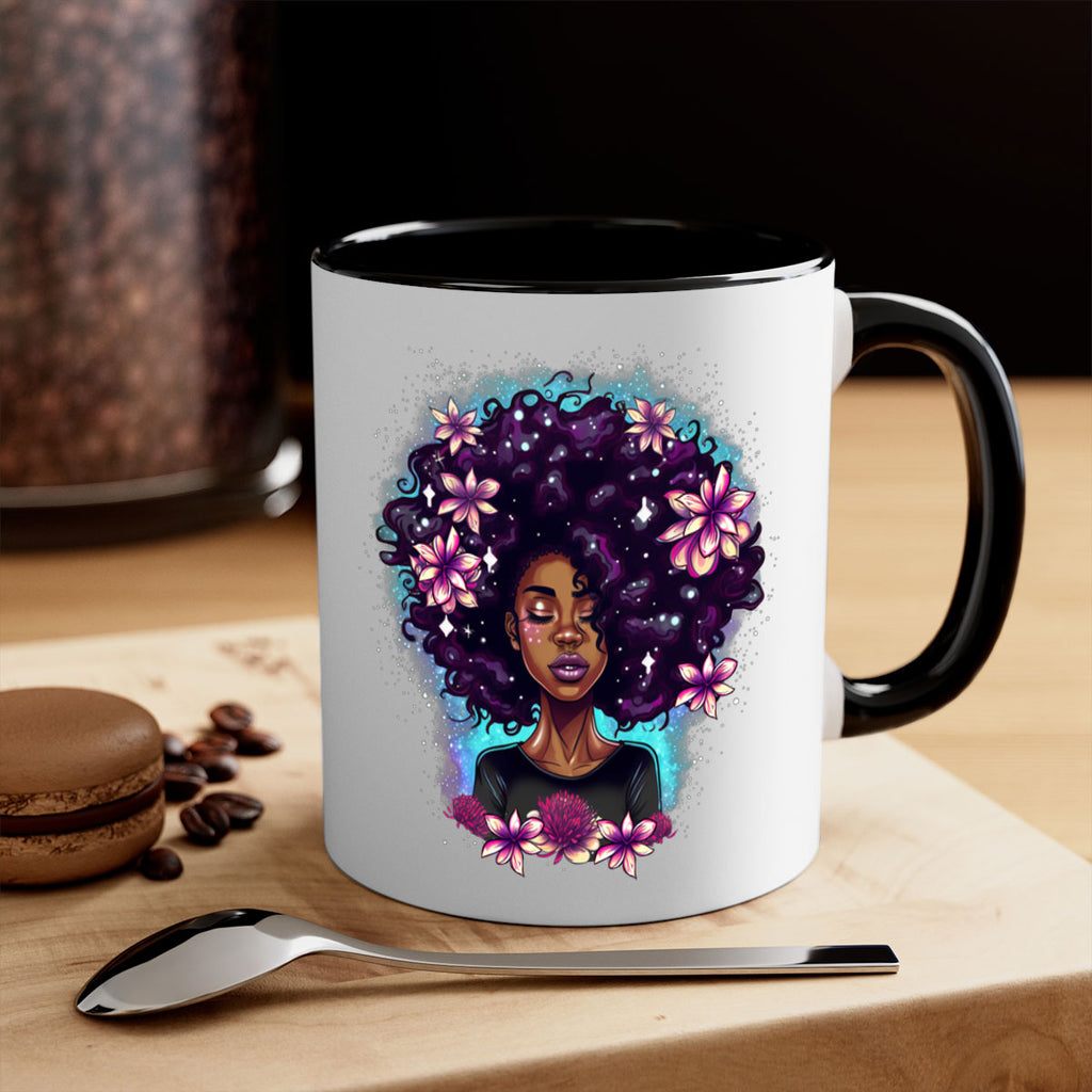 Sparkling Black Girl Design 3#- Black women - Girls-Mug / Coffee Cup
