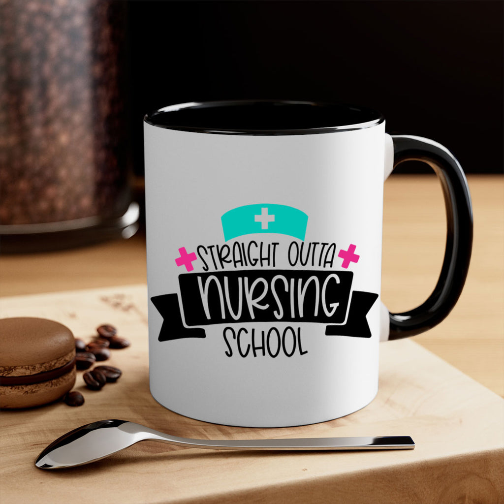 Straight Outta Nursing School Style Style 27#- nurse-Mug / Coffee Cup