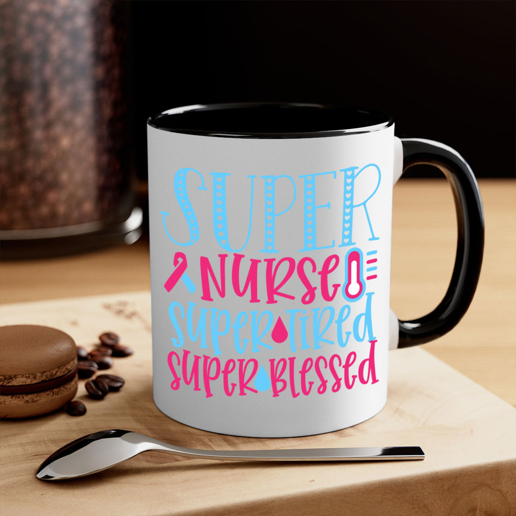 Super Nurse Super Tired Style 346#- nurse-Mug / Coffee Cup