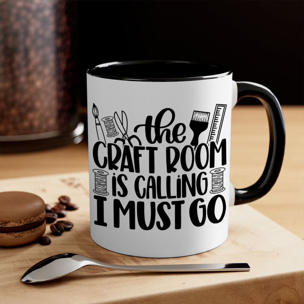 The Craft Room Is Calling 6#- crafting-Mug / Coffee Cup