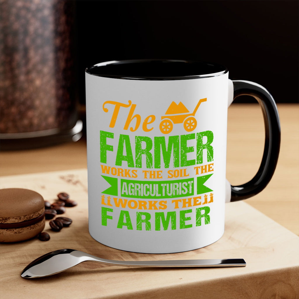The farmers work the soil 33#- Farm and garden-Mug / Coffee Cup
