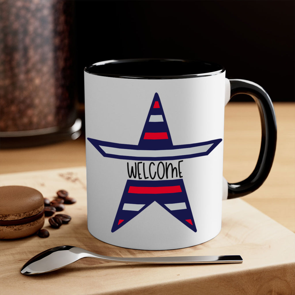 Welcome Style 186#- 4th Of July-Mug / Coffee Cup