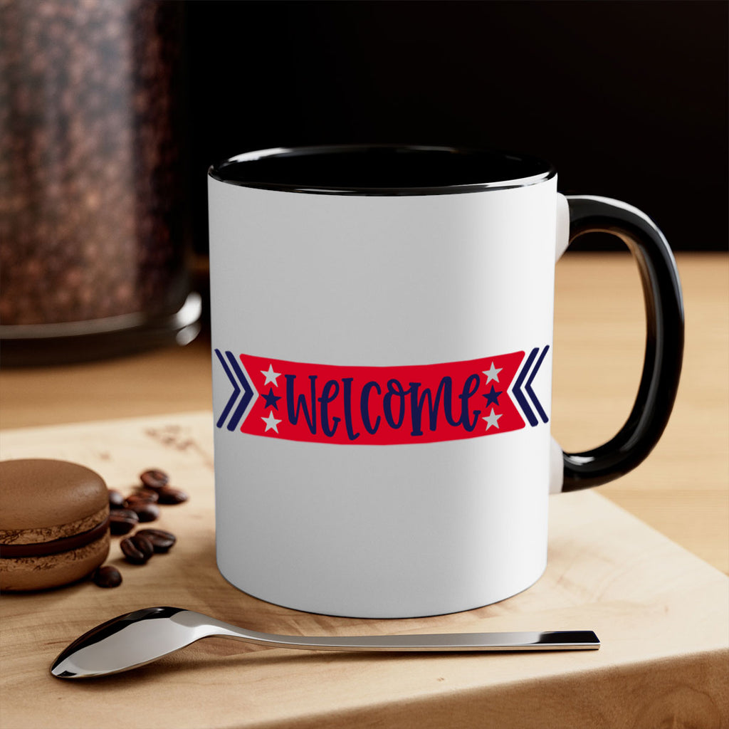 Welcome Style 187#- 4th Of July-Mug / Coffee Cup