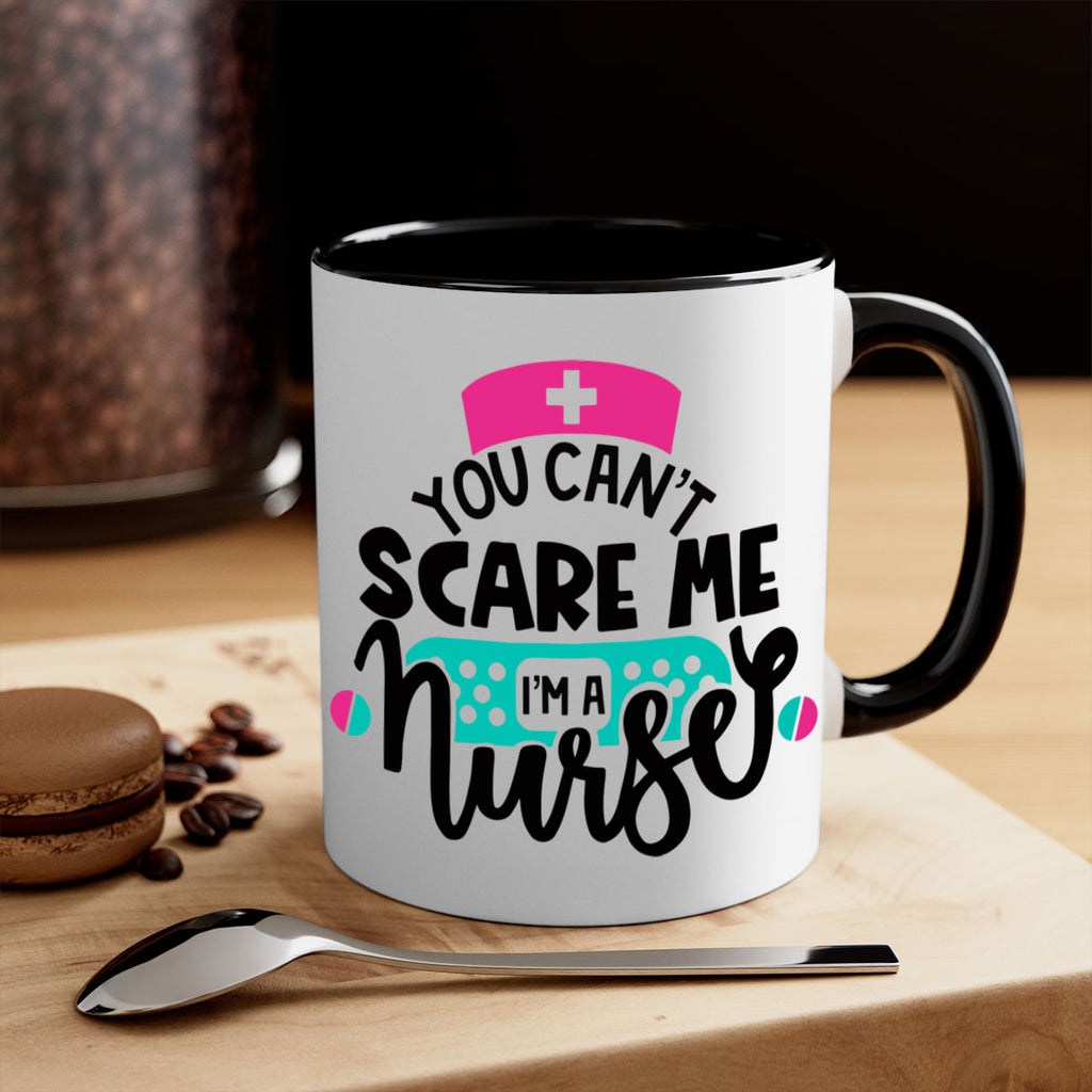 You Cant Scare Me Im A Nurse Style Style 2#- nurse-Mug / Coffee Cup
