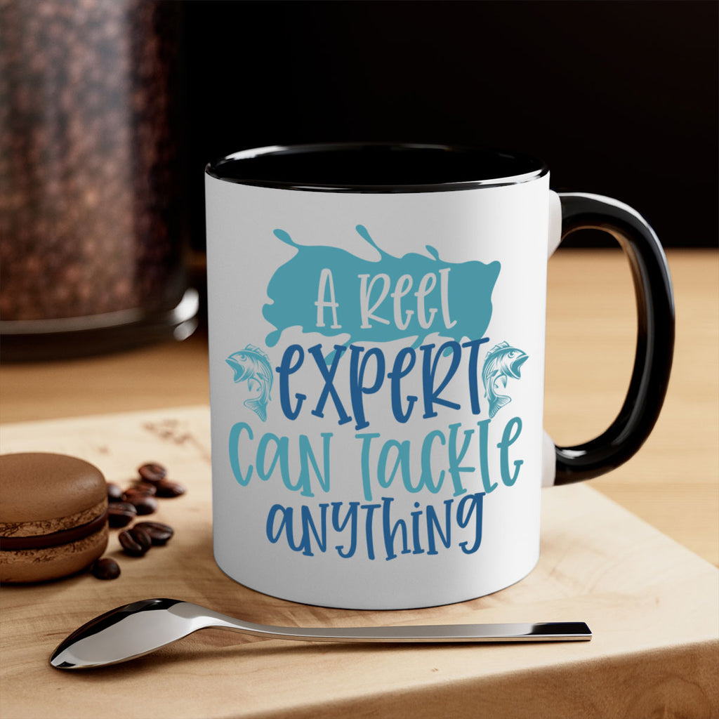 a reel expert can tackle anything 226#- fishing-Mug / Coffee Cup