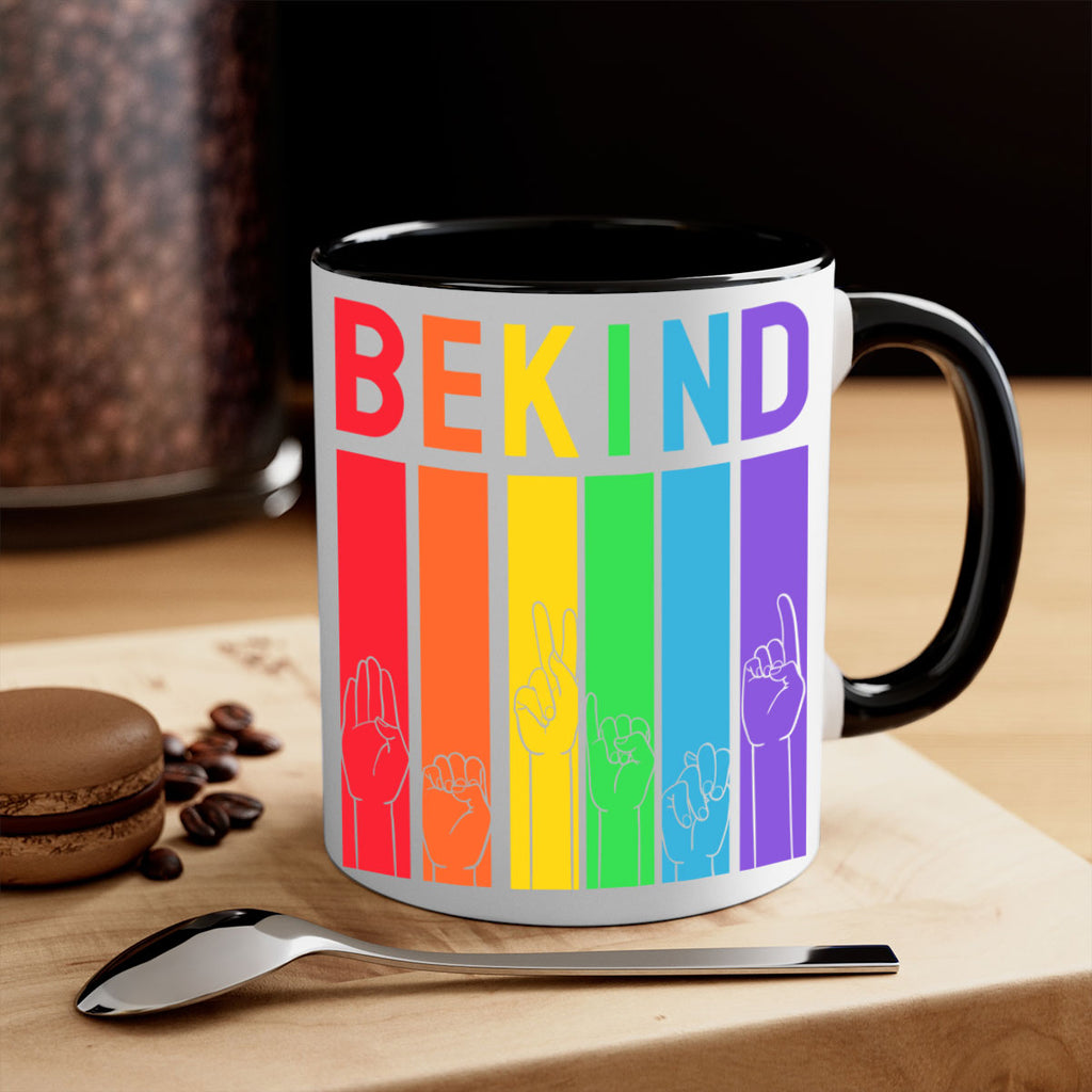 be kind hand sign language 163#- lgbt-Mug / Coffee Cup