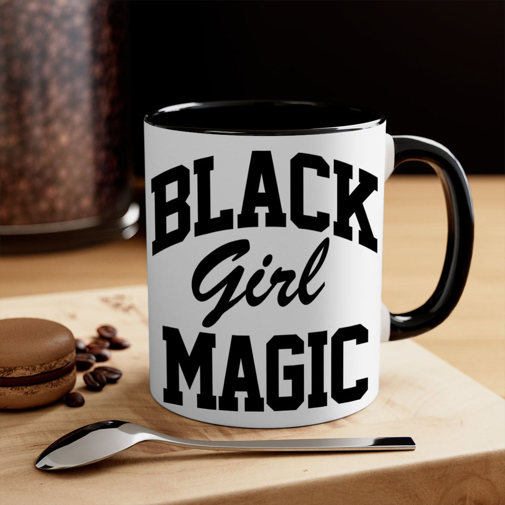 black girl magic 205#- black words - phrases-Mug / Coffee Cup
