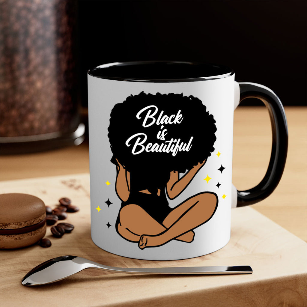 black is beautiful 14#- Black women - Girls-Mug / Coffee Cup