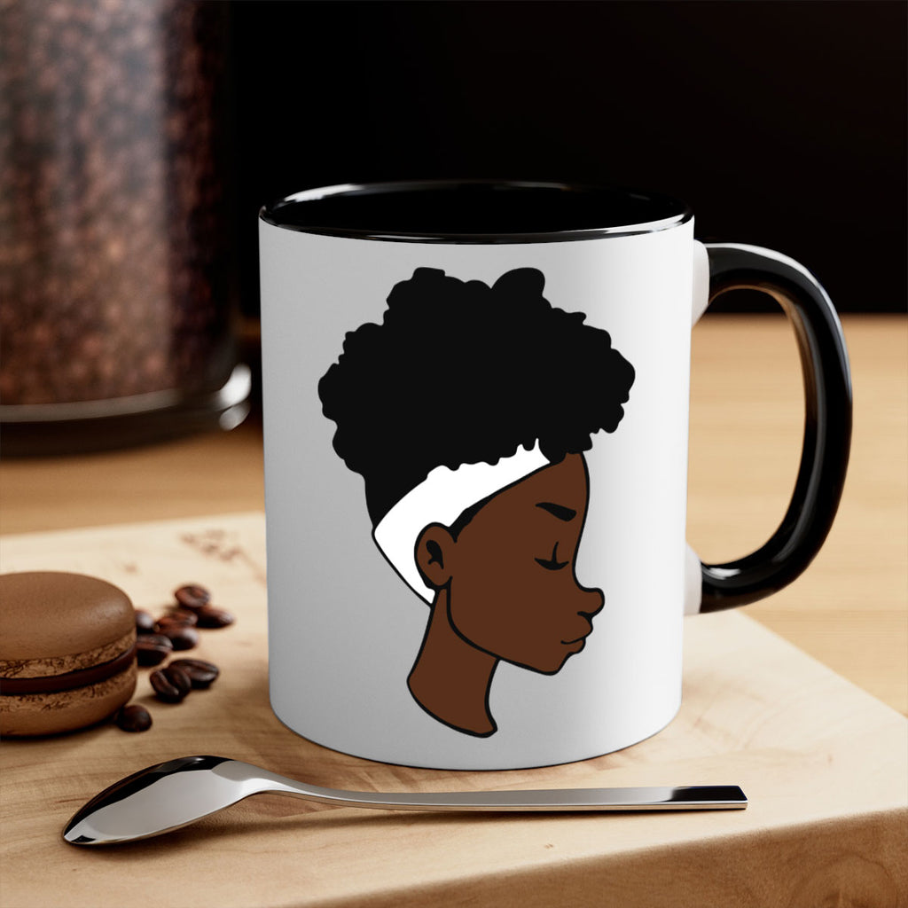 black woman afro 55#- Black women - Girls-Mug / Coffee Cup