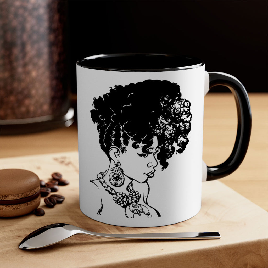 black women - queen 40#- Black women - Girls-Mug / Coffee Cup