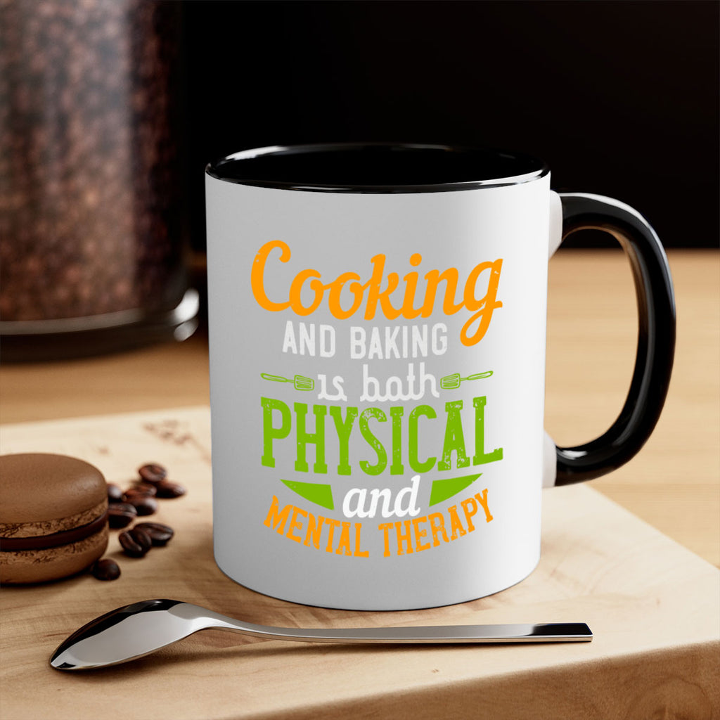 cooking and baking is both physical and mental therapy 1#- cooking-Mug / Coffee Cup
