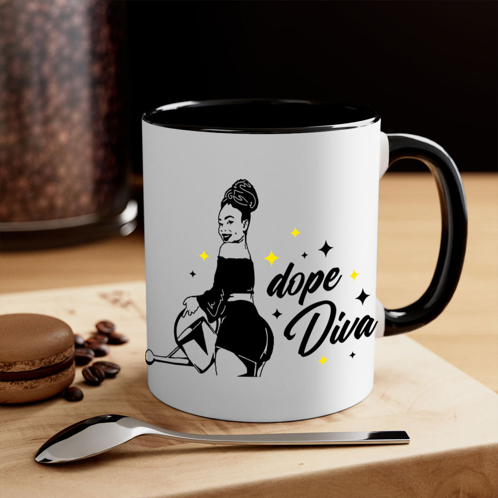 dope diva 4#- Black women - Girls-Mug / Coffee Cup
