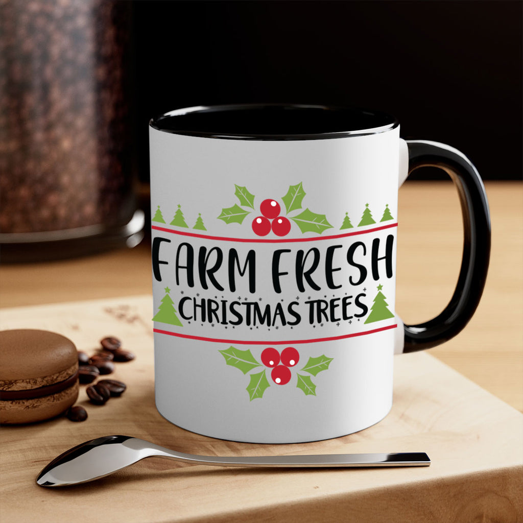farm fresh christmas trees style 207#- christmas-Mug / Coffee Cup