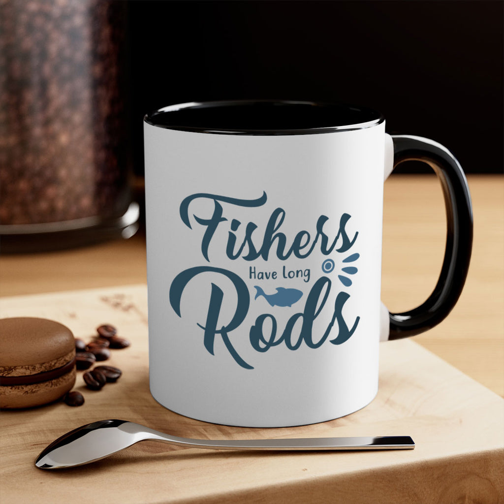 fishers have long 153#- fishing-Mug / Coffee Cup