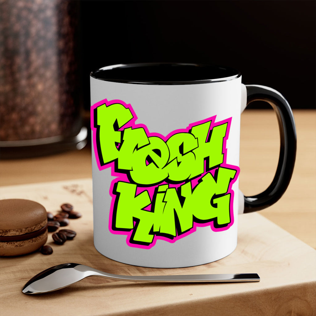 fresh king 147#- black words - phrases-Mug / Coffee Cup