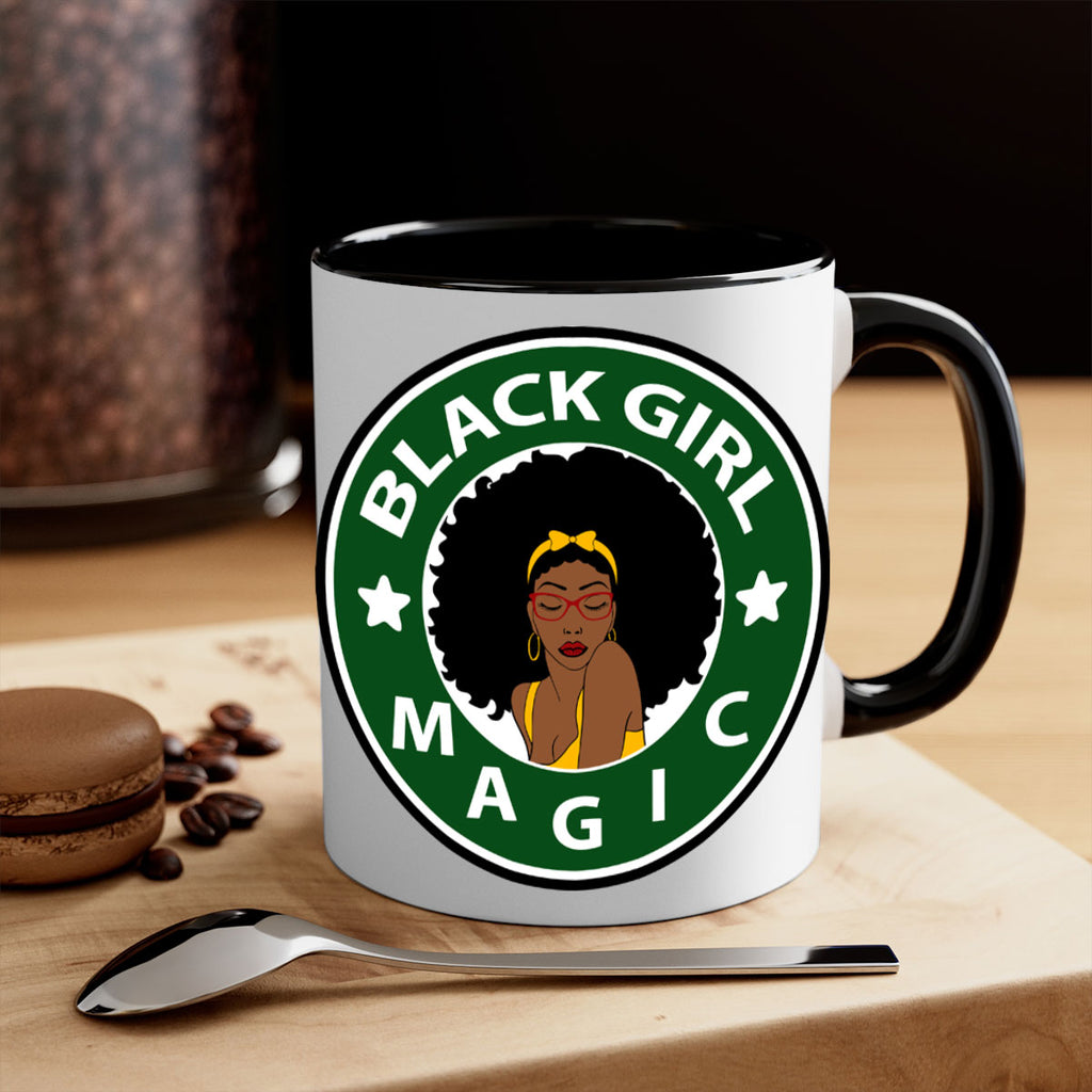 front 37#- Black women - Girls-Mug / Coffee Cup