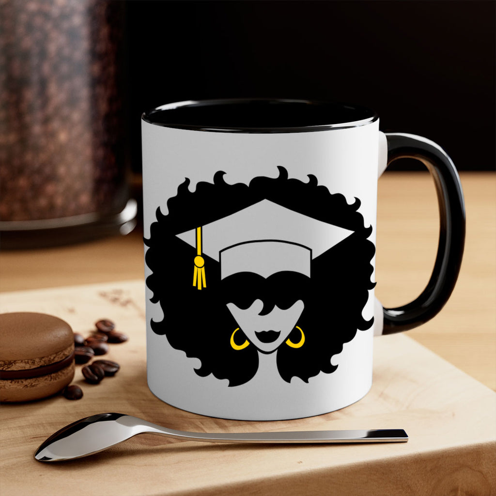 grad black woman 33#- Black women - Girls-Mug / Coffee Cup