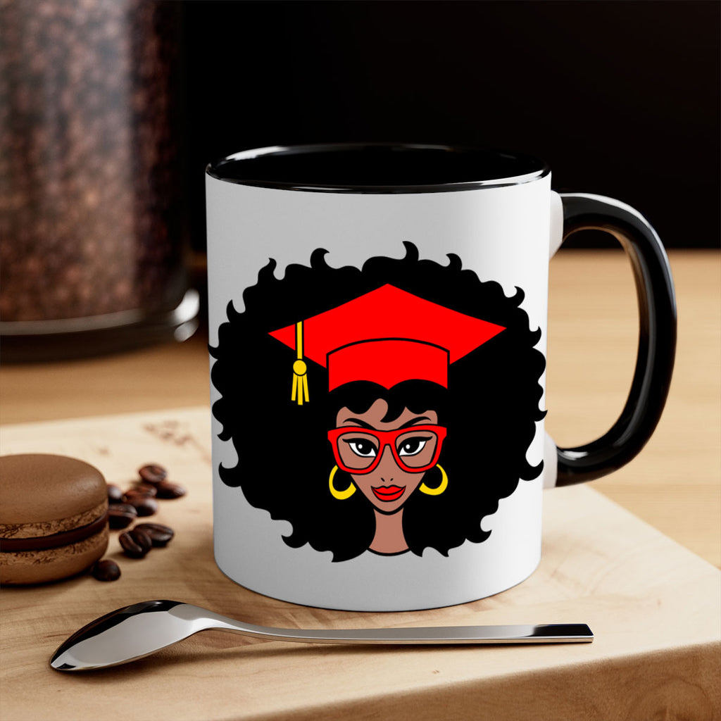 graduation black woman 32#- Black women - Girls-Mug / Coffee Cup