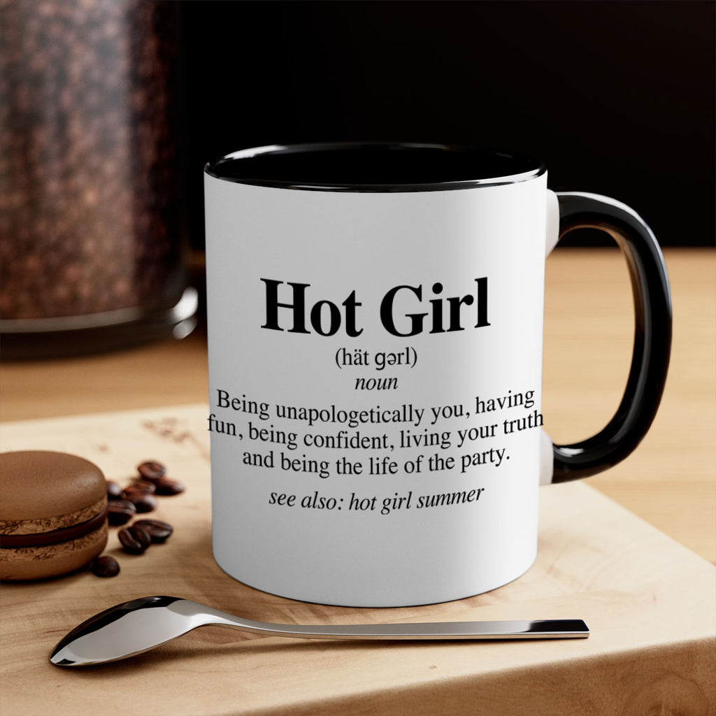 hot girl  summer definition 125#- black words - phrases-Mug / Coffee Cup