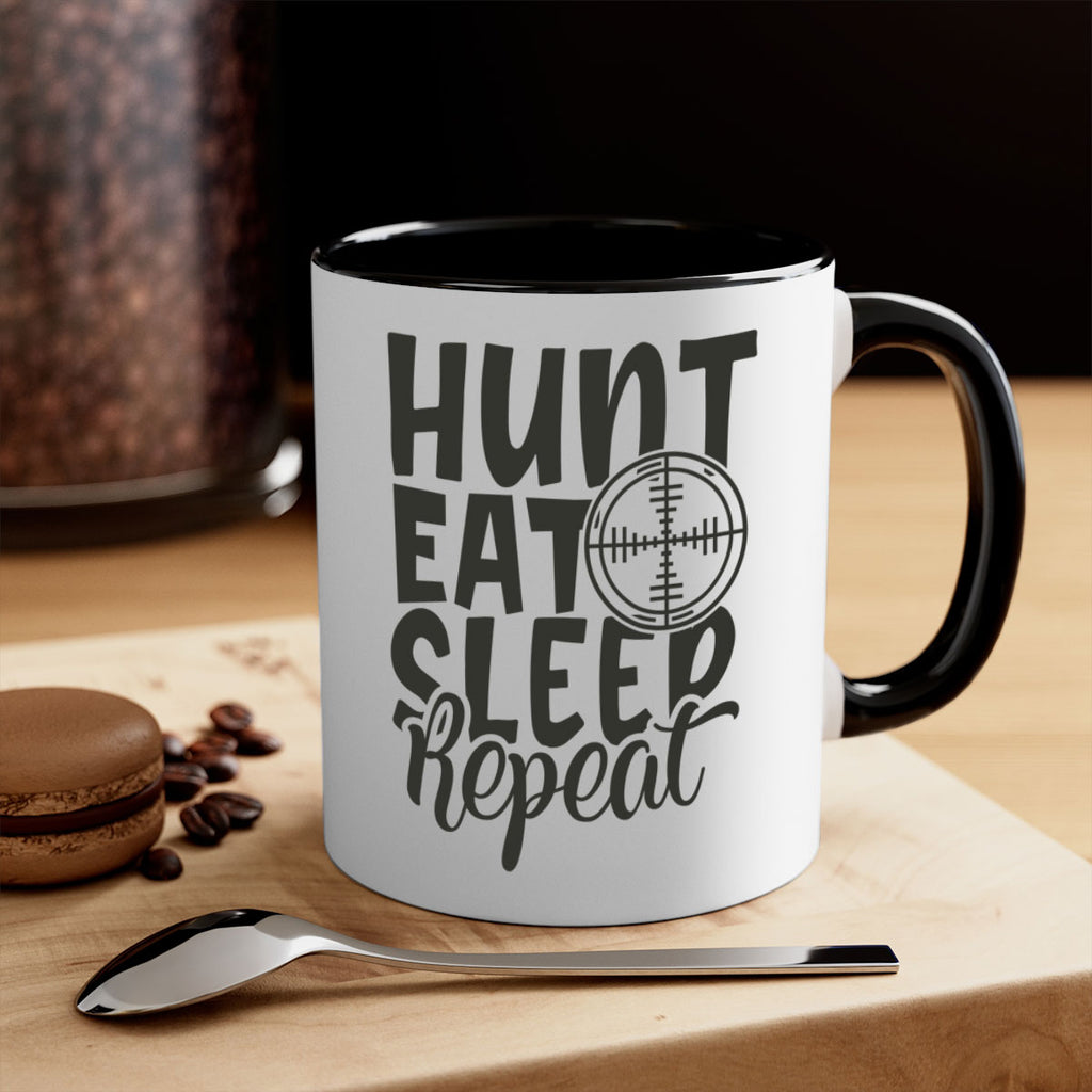 hunt eat sleep repeat 11#- hunting-Mug / Coffee Cup