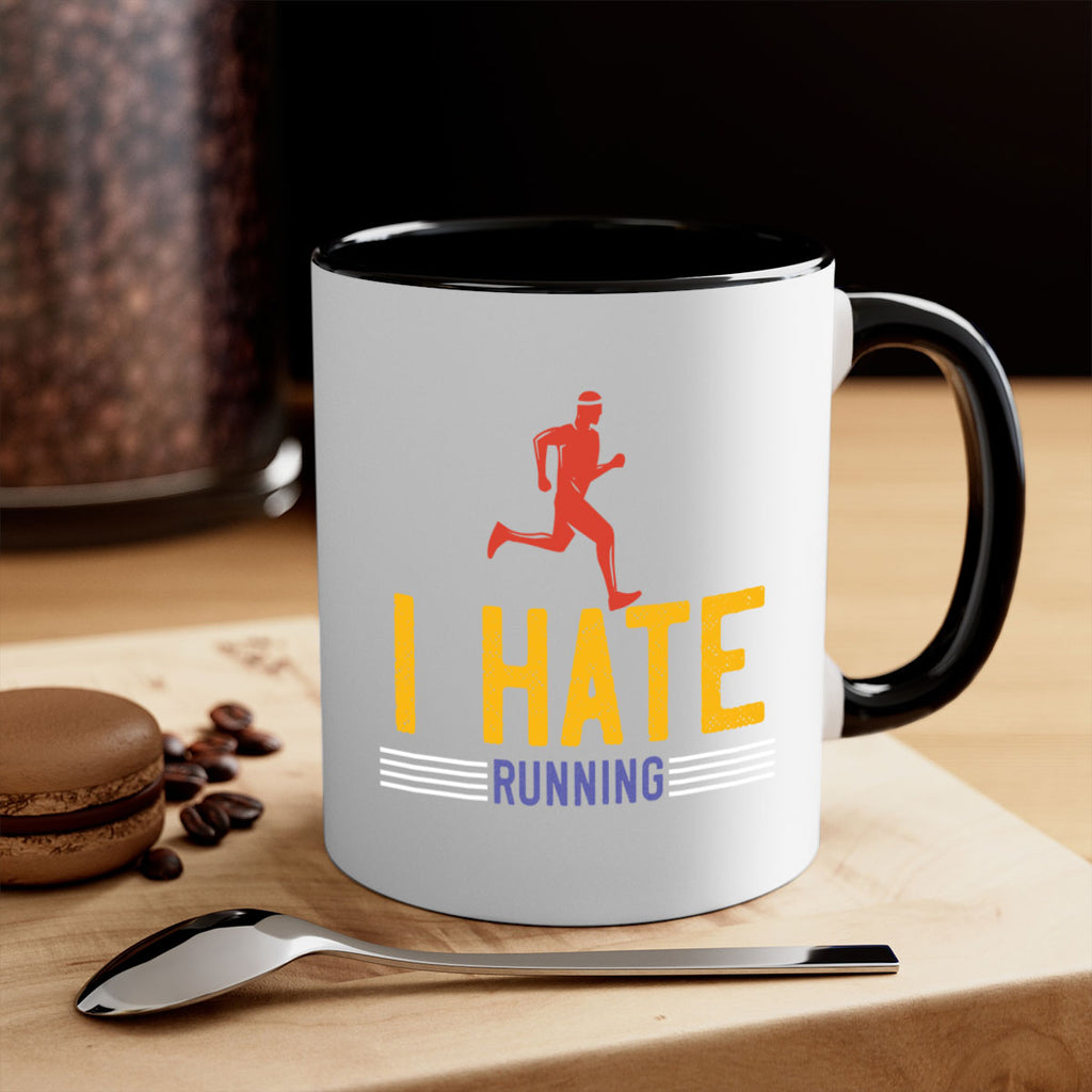 i hate running 40#- running-Mug / Coffee Cup